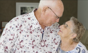 Murray Eggins and his wife